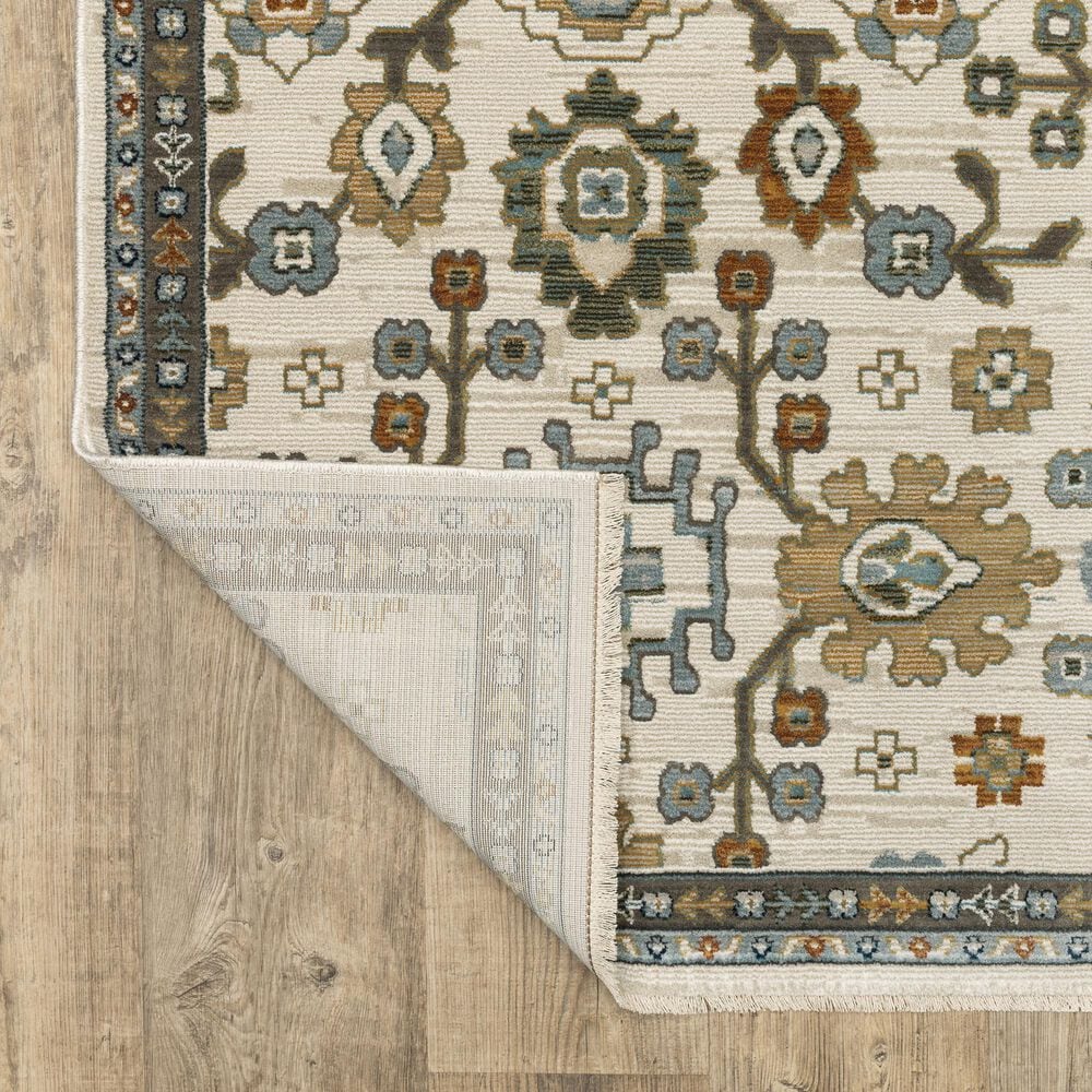 Oriental Weavers Keira Ivory and Multicolor 7&#39;10&quot; x 10&#39;10&quot; Area Rug, , large