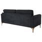 Lifestyle Solutions Mercer Stationary Sofa in Black, , large