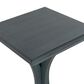 Linden Boulevard Dylan Sculptural Pedestal End Table in Blue, , large