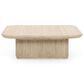 Classic Home Vander Square Coffee Table in Cream Washed, , large