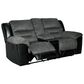 Signature Design by Ashley Earhart Manual Reclining Loveseat with Console in Slate, , large