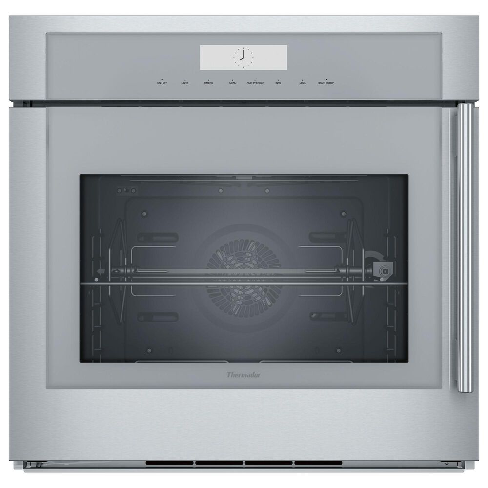 Thermador 30" Masterpiece Single Built-In Oven with Left Side Opening Door in Stainless Steel, , large