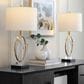 LumiSource Crystal Buds Table Lamp in Black, Clear and Gold (Set of 2), , large