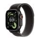 Apple Watch Ultra 3 (GPS+Cellular) 49mm Black Titanium Case with Black/Charcoal Trail Loop - M/L - Black - (2025)(Pre-Order), , large