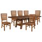 Trailway LLC Thunderhead 7-Piece Rectangular Dining Set in Hickory, , large