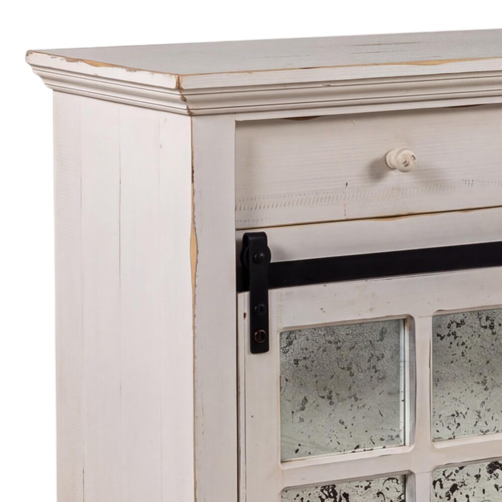 Santa Fe Rustic Console in Antique White, , large