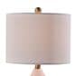 Adesso Freya Table Lamps with USB in Antique Brass and White (Set of 2), , large