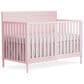 Evolur Ava Scallop Convertible Crib in Pink, , large