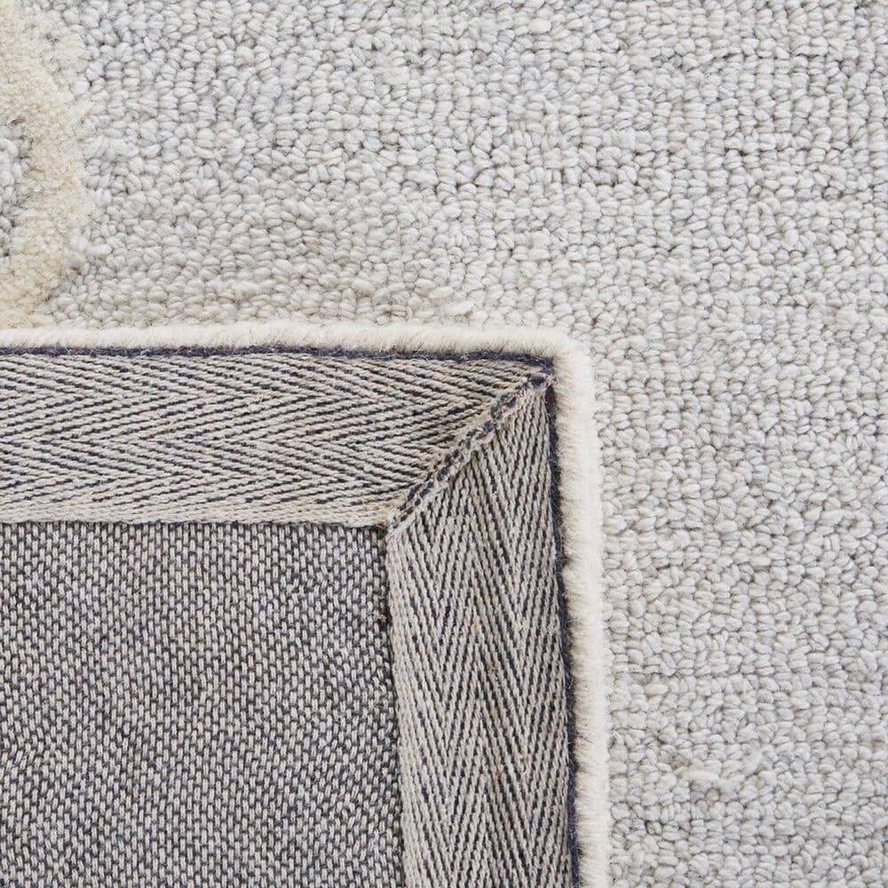 Safavieh Micro-Loop MLP275A 4&#39; x 6&#39; Ivory and Gray Area Rug, , large