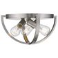 Golden Lighting Colson 15" Flush Mount in Pewter, , large