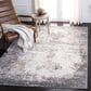 Safavieh Aston ASN707 4" x 6" Grey and Ivory Area Rug, , large