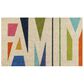 Novogratz Aloha Family ALO-1 1"6" x 2"6" Multicolor Door Mat, , large