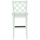 Linon Home Decor Mayfair Counter Stool in Mint Green, , large