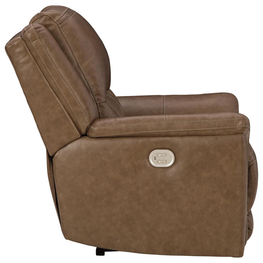 Ashley Trasimeno Power Recliner in Caramel, , large