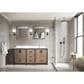 Lexora Home Ziva 72" Double Bathroom Vanity in Rustic Barnwood with 2 cm White Cultured Marble Top and Rectangular Sinks, , large