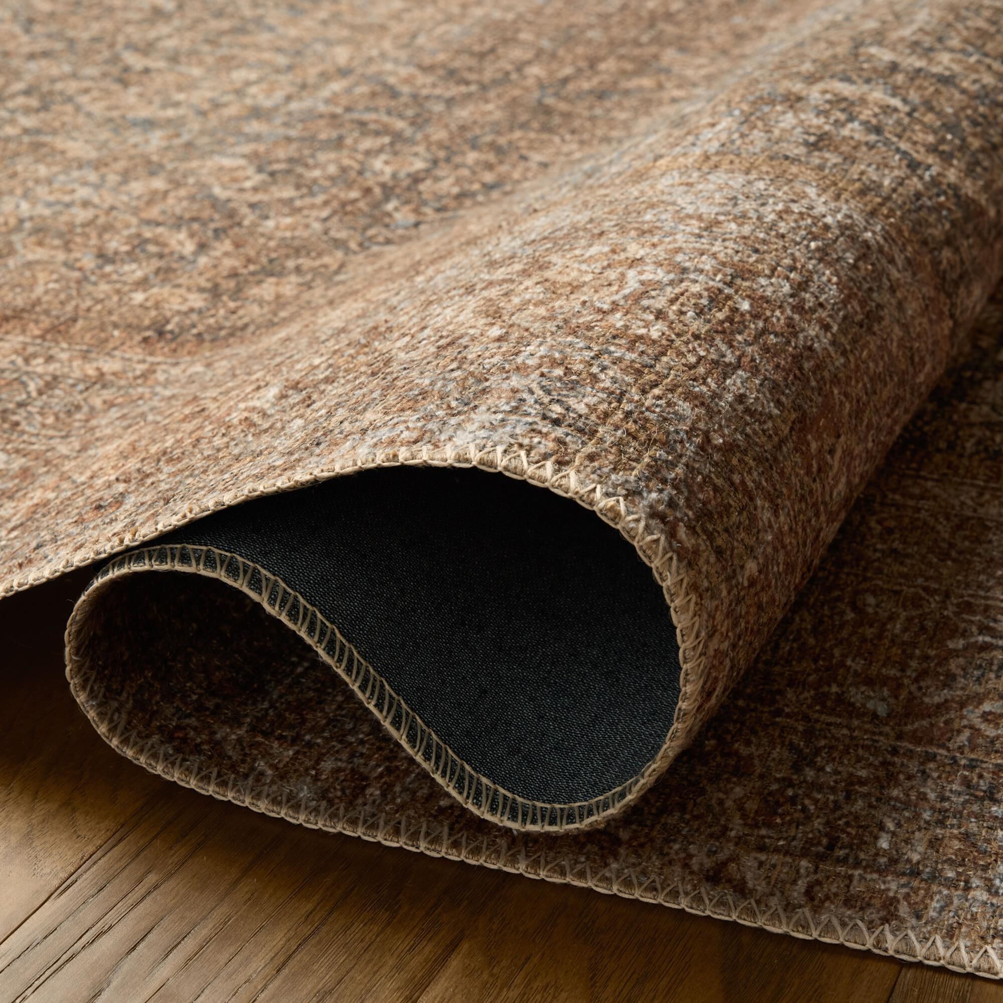 Amber Lewis x Loloi Cambria Ocean and Bark 6' x 9' Area Rug