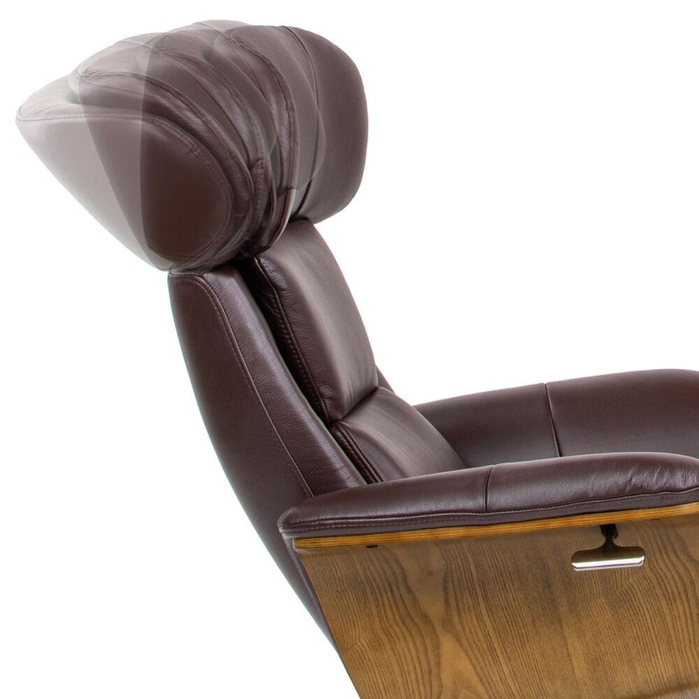 Jennifer Taylor Home Jovan Manual Recliner Lounge Chair in Cacao Espresso Brown, , large