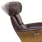 Jennifer Taylor Home Jovan Manual Recliner Lounge Chair in Cacao Espresso Brown, , large