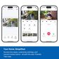 TP-Link Indoor/Outdoor Home Security Camera in White, , large