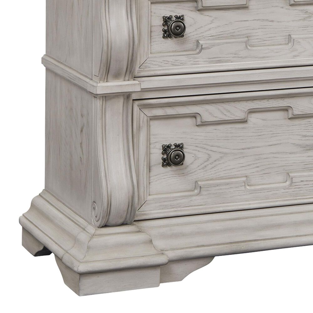 Millenium Bruchandi 6-Drawer Dresser in Antiqued White, , large