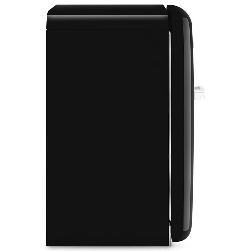 SMEG 4.48 Cu. Ft. Freestanding Compact Refrigerator with Right Hinge in Black, , large