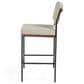 Four Hands Benton Bar Stool in Almond Oak and Midnight, , large