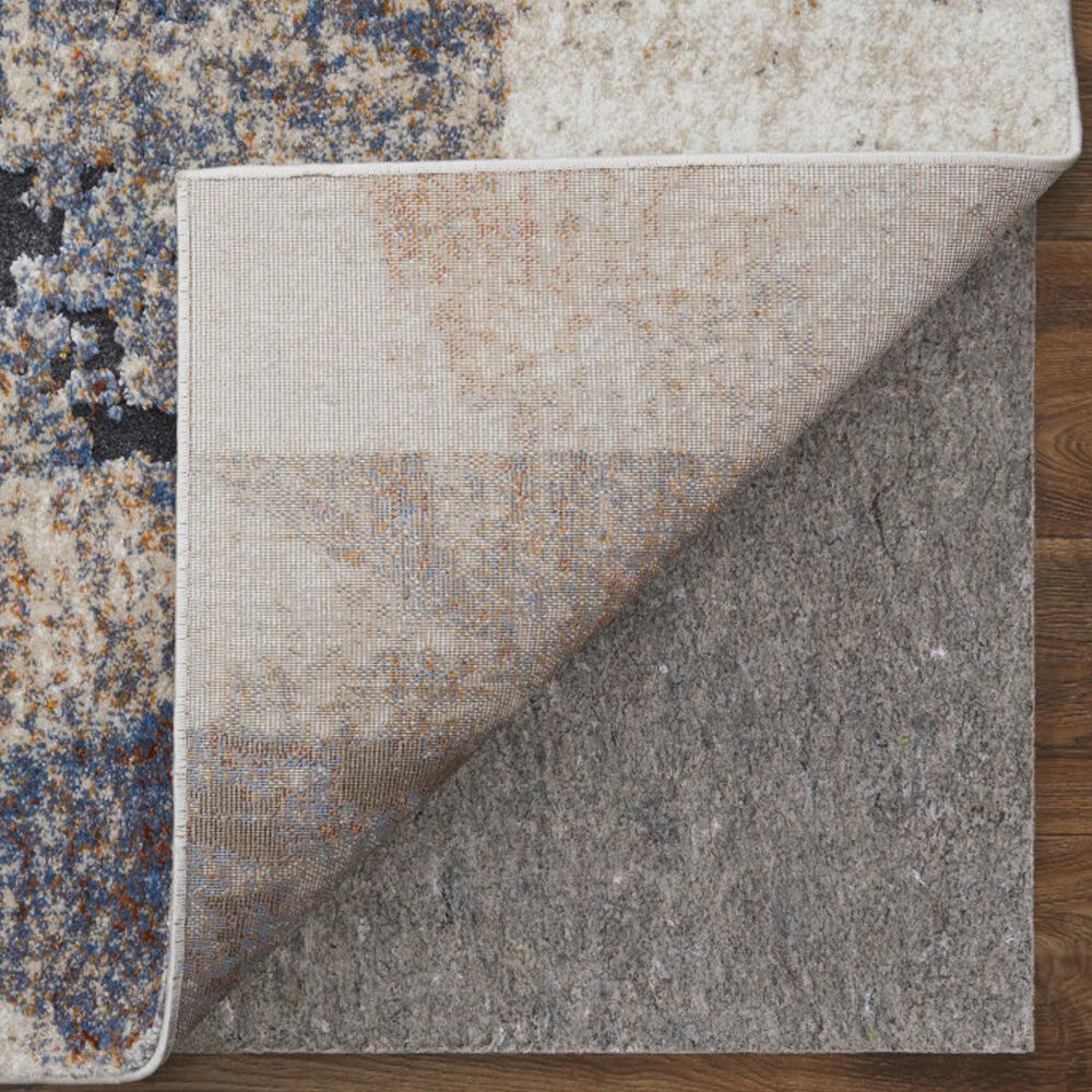 Feizy Rugs Gilmore 39MKF Blue and Ivory 5&#39;3&quot; x 8&#39; Area Rug, , large