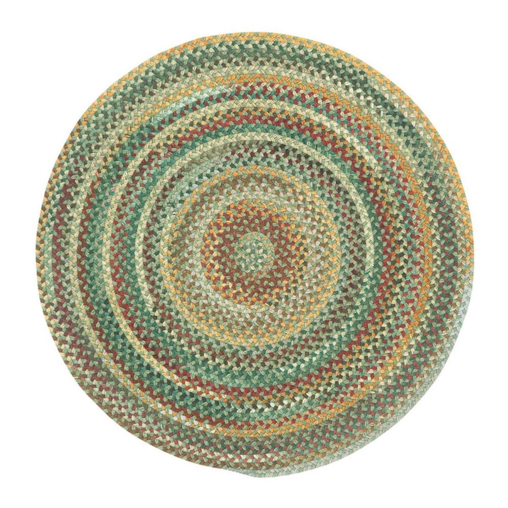 Capel Bear Creek 0980-225 7"6" Round Sage Area Rug, , large