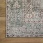 Chris Loves Julia x Loloi Jules 2" x 5" Emerald and Antique Ivory Runner, , large