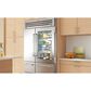 Sub Zero 48" Pro Refrigerator and Freezer with Glass Door in Stainless Steel, , large