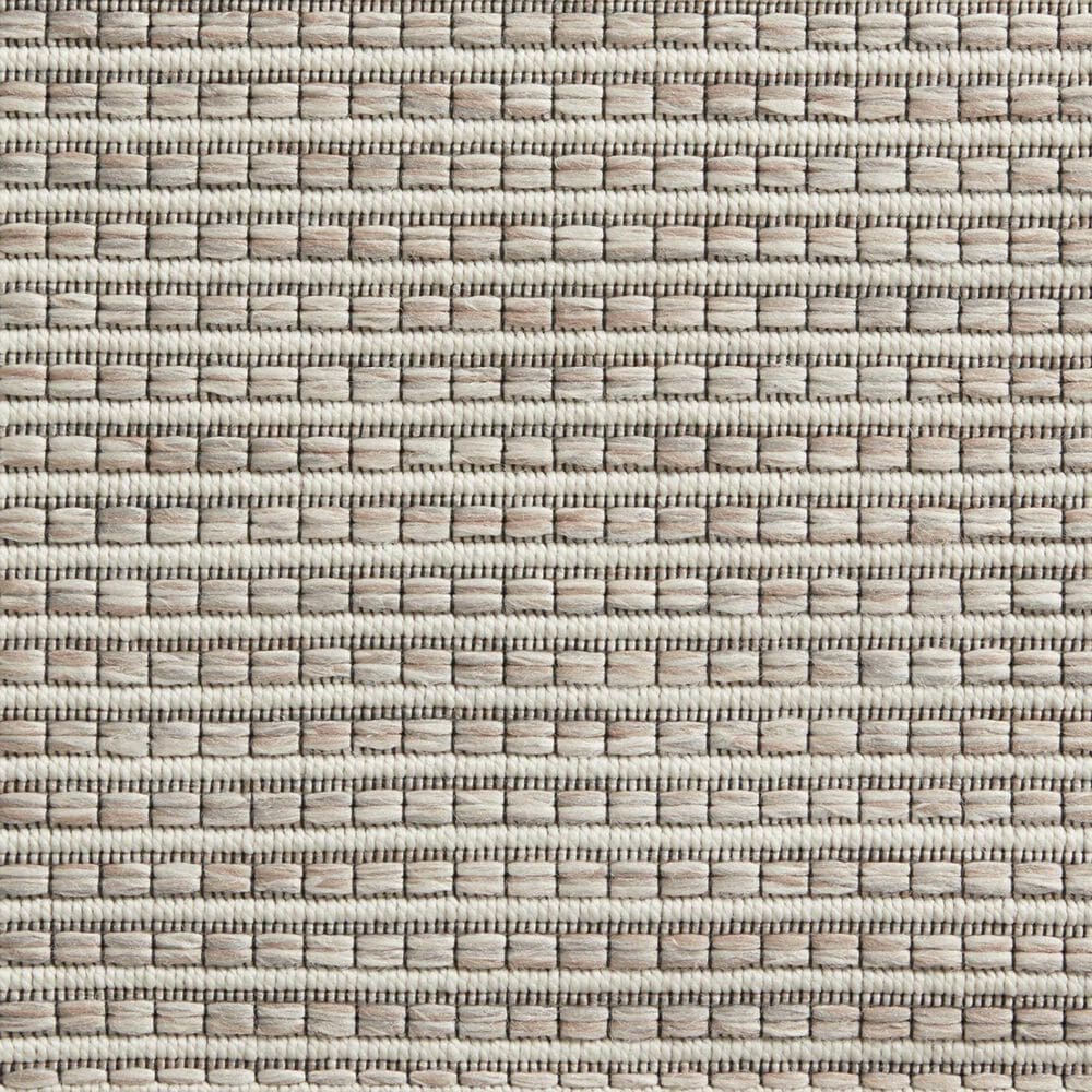 Amber Lewis x Loloi Malibu MAB-04 7&#39;8&quot; x 10&#39; Ivory and Dove Indoor/Outdoor Area Rug, , large