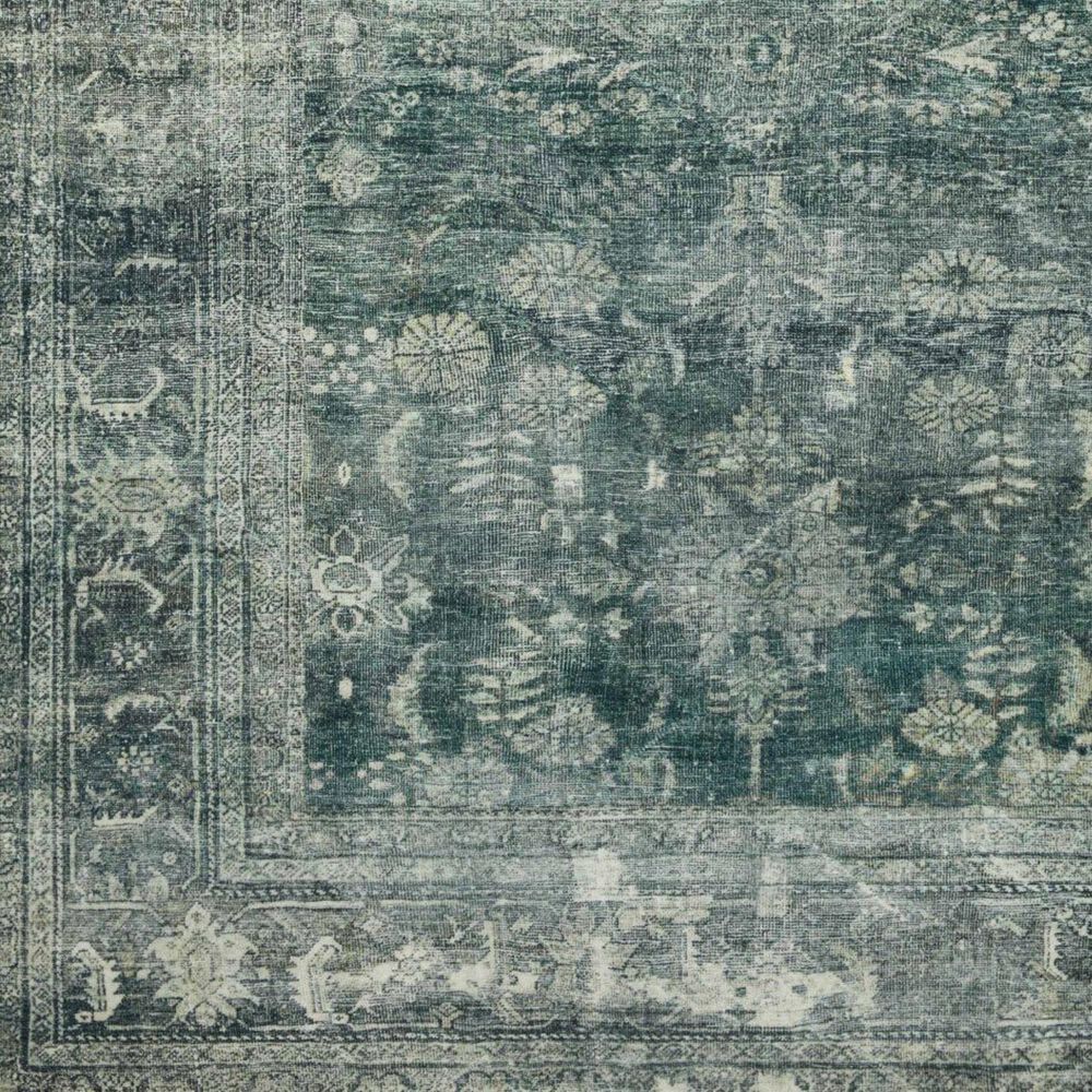 Magnolia Home Banks 2&#39; x 5&#39; Blue and Lagoon Area Rug, , large