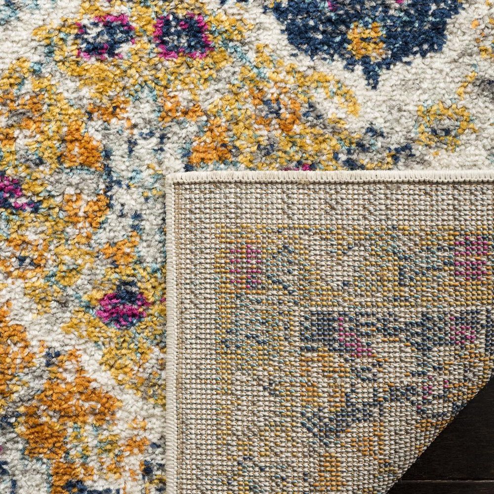 Safavieh Madison MAD611B-5SQ 5&#39; Square Cream/Multi Area Rug, , large