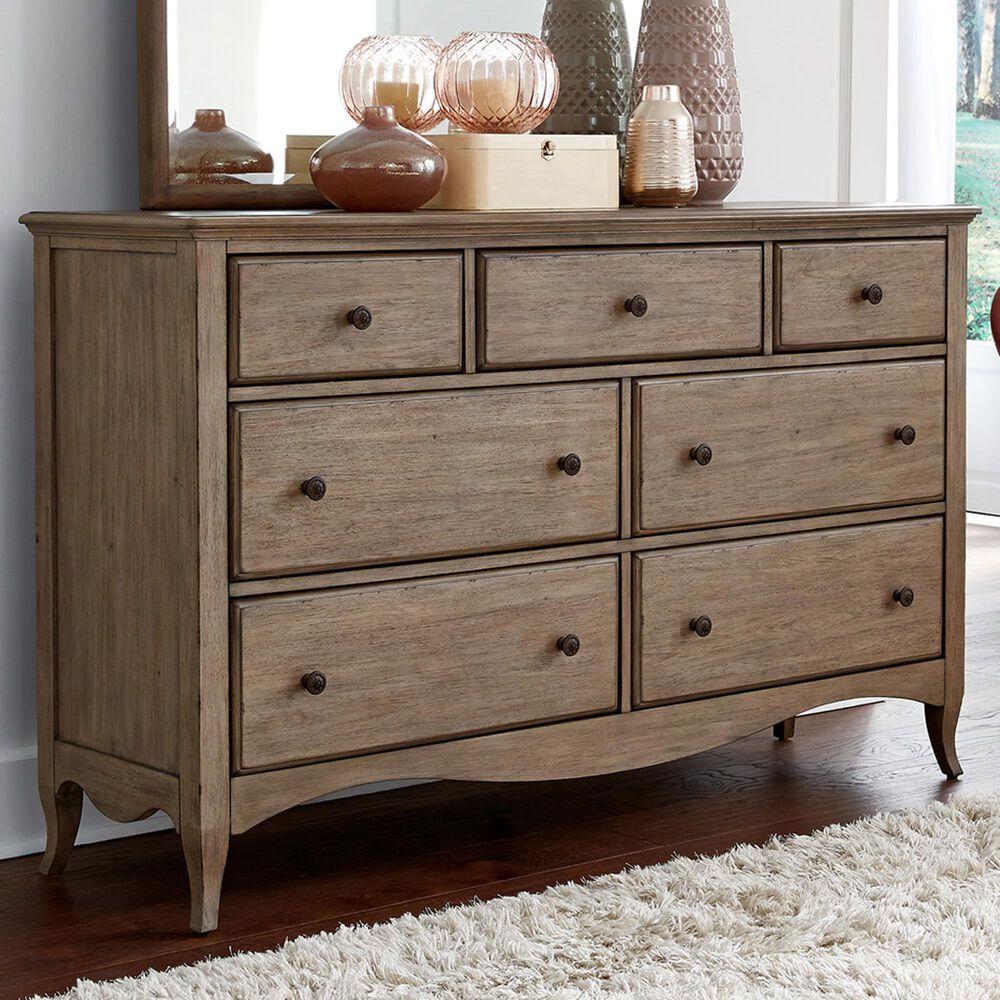 Riva Ridge Provence 7-Drawer Dresser in Patine, , large