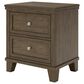Ashley Queen Bed and Two Nightstands in Medium Brown, , large