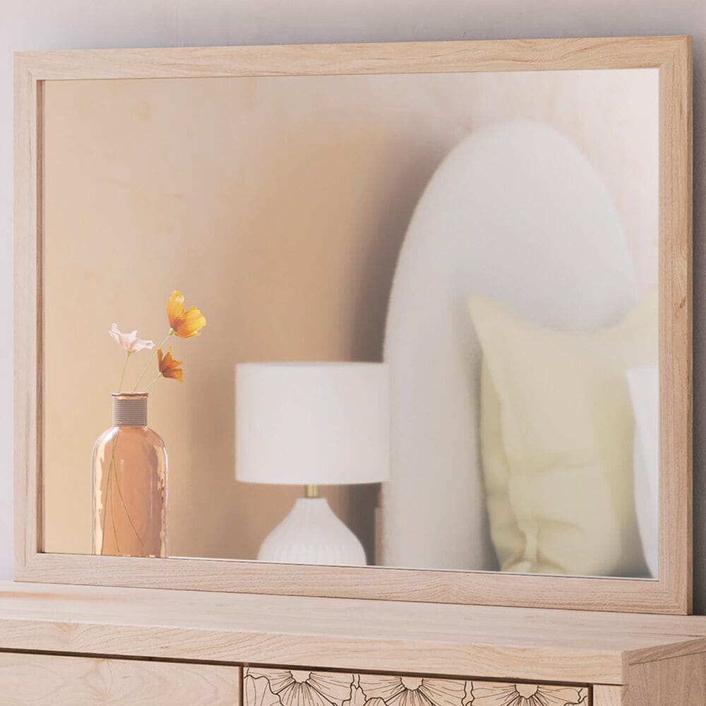 Ashley Arloster Bedroom Mirror in Tan, , large