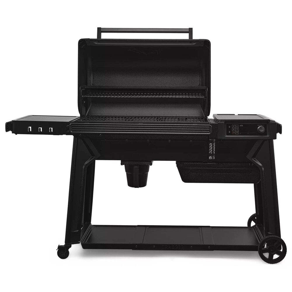 Traeger Grills Woodridge Pro Pellet Smoker Grill in Black, , large