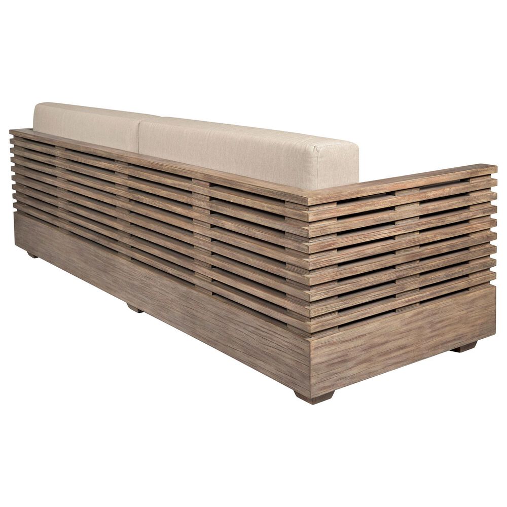 Armen Living Vivid 4-Piece Patio Conversation Set in Eucalyptus/Taupe, , large