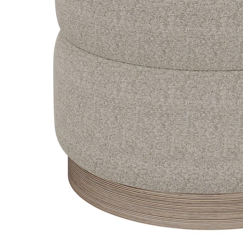 Golden Wave Furniture Dorset Storage Ottoman with Tray in Oat, , large