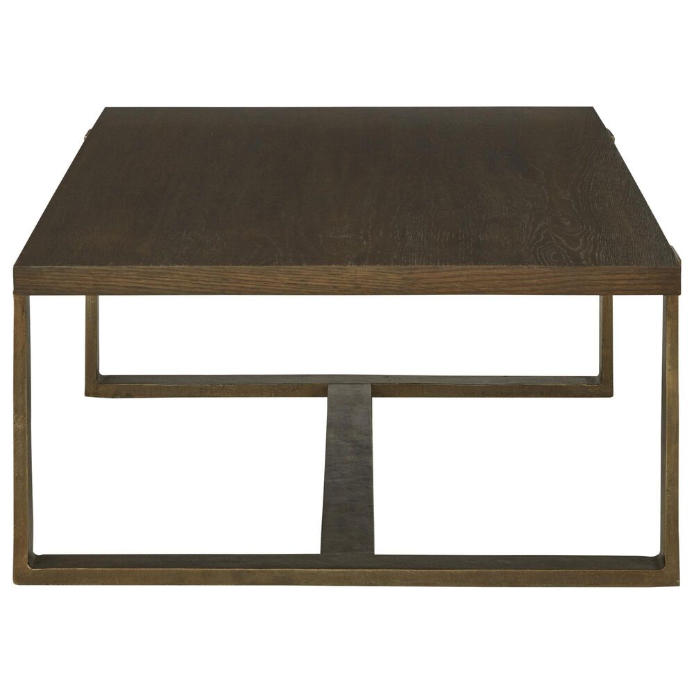 Ashley Balintmore Retangular Coffee Table in Warm Brown and Antiqued Gold, , large