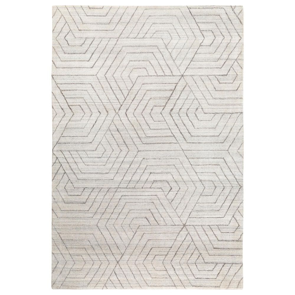 Surya Hightower 8" x 10" Charcoal and Brown Area Rug, , large