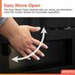 Sharp 1.2 Cu. Ft. Built-In Smart Microwave Drawer Oven with Easy Wave Open in Black, , large