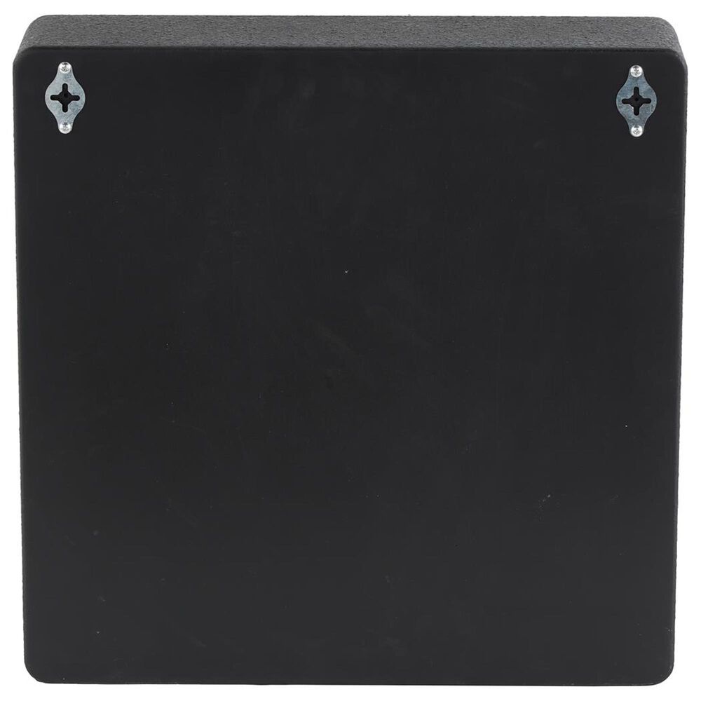 Maple and Jade 19" Wall Shelf with Abstract Block Shapes in Black, , large