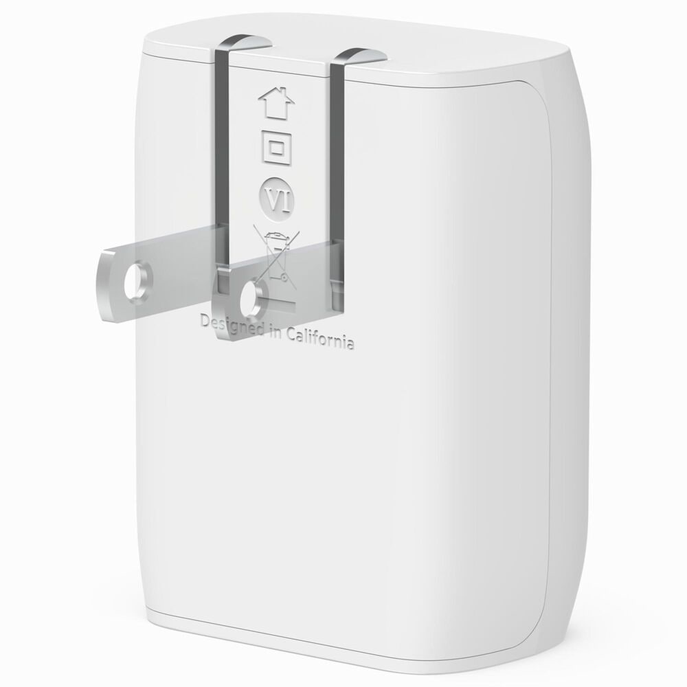 Belkin BoostCharge 20W USB-C PPS Wall Charger with Type C to Lighting Cable in White, , large