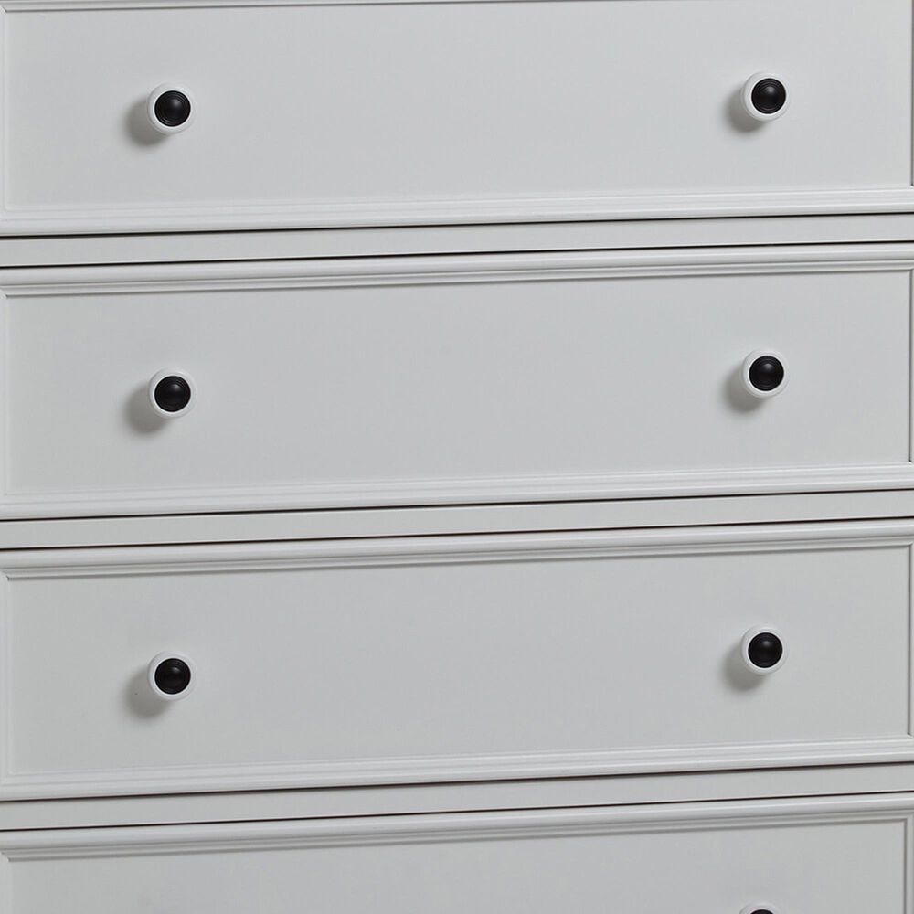 Baby Cache Glendale 6-Drawer Chest in Pure White, , large
