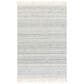 Surya Lily Beige, Ice Blue, Pale Blue and Light Blue 10" x 14" Area Rug, , large