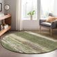 Dalyn Rug Company Trevi TV8 8" Round Olive Area Rug, , large