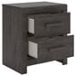 Ashley Prendonea 2-Drawer Nightstand in Dark Charcoal, , large
