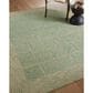 Chris Loves Julia x Loloi Francis 3"6" x 5"6" Green and Natural Area Rug, , large