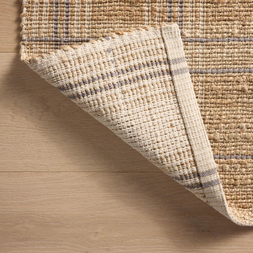 Chris Loves Julia x Loloi Judy 2&#39;3&quot; x 3&#39;9&quot; Natural and Stone Area Rug, , large